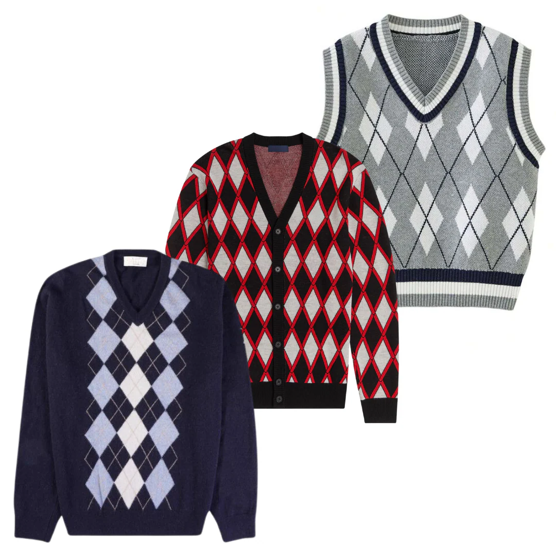 50x DIAMOND KNIT SWEATERS