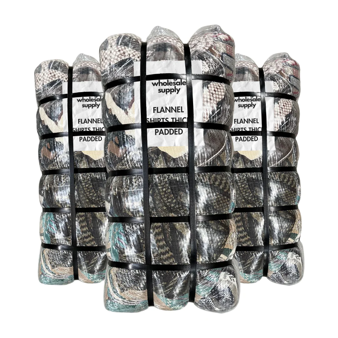 50x THICK PADDED WOMEN'S FLANNEL SHIRTS