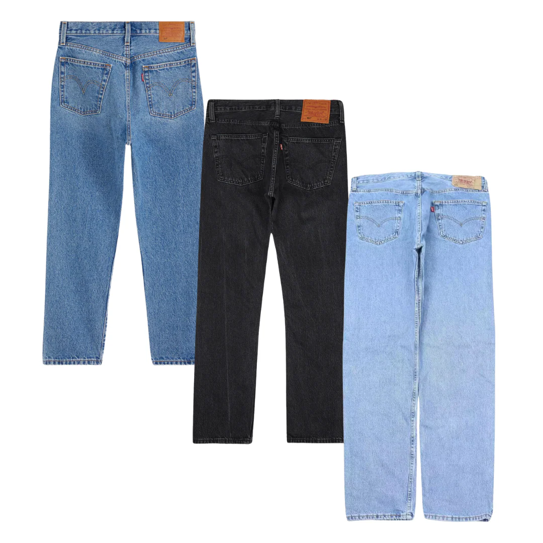 50x LEVI'S WOMEN'S 501 JEANS